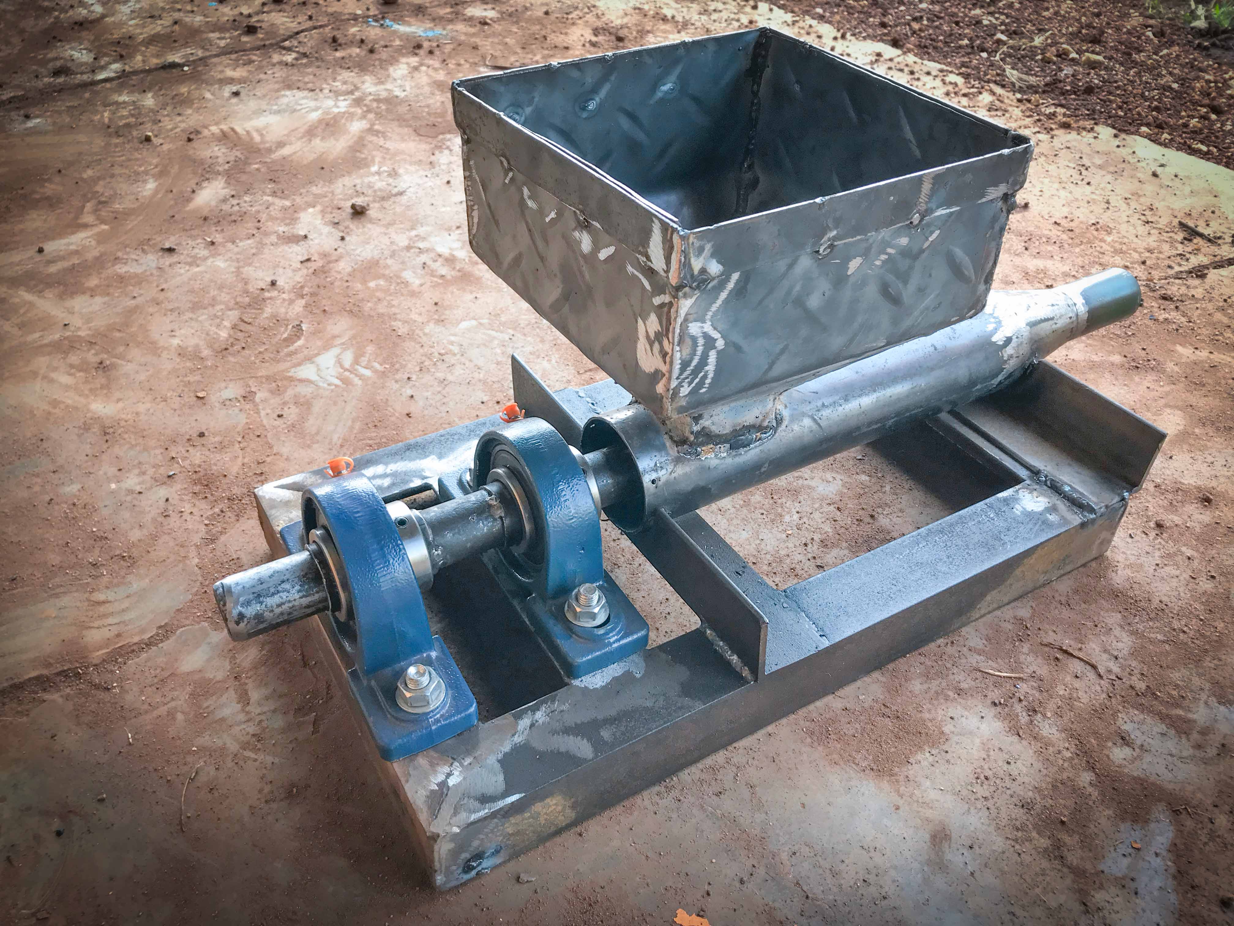 Briquette machine prototype